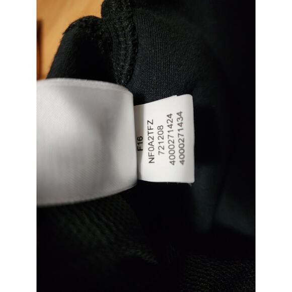 The North Face Womens Size M Hooded Full Zip Slacker Vest Black Side Slit Warm - Picture 7 of 9